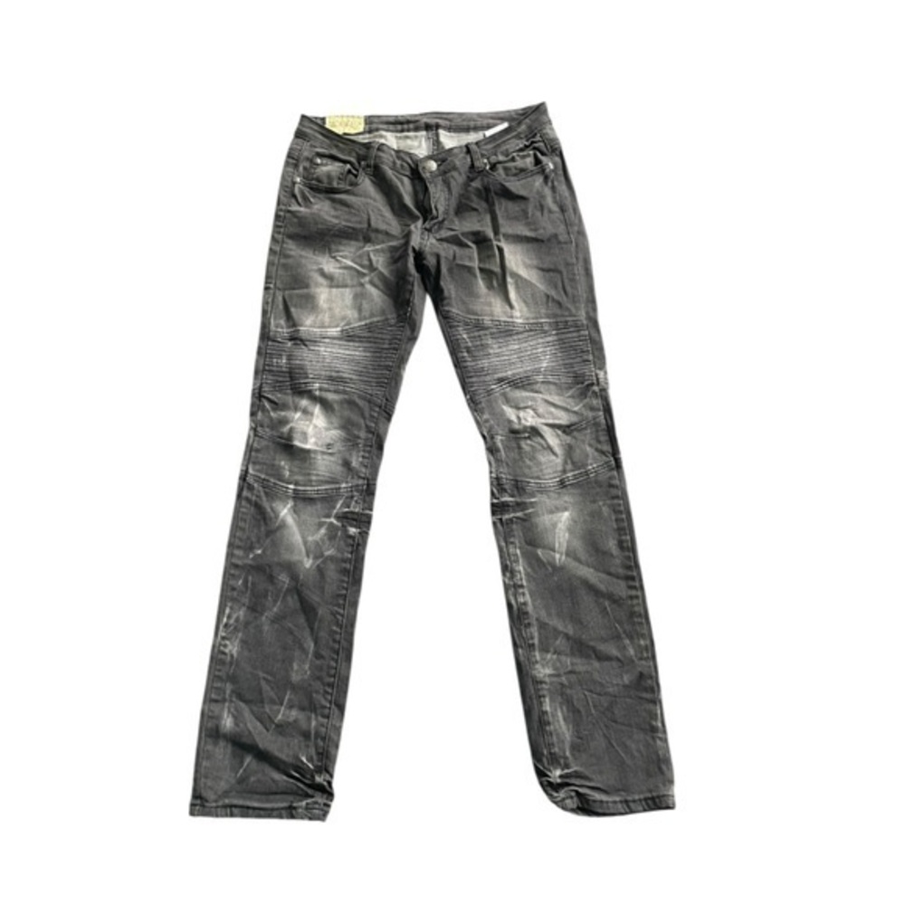 Machine Men’s Black Slim Jeans with Shiny Finish
100%COTTON